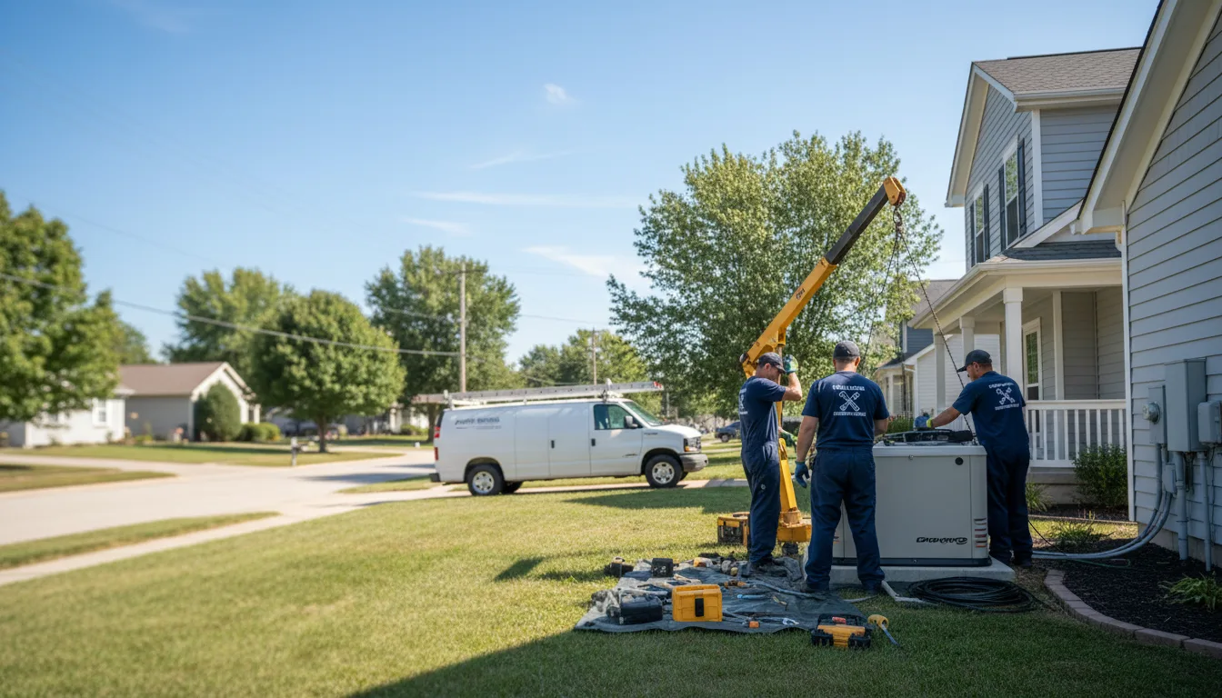 Generator Installation in Connersville, IN near me